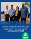 Unespar Campus Paranavaí marcou presença em mais uma reunião estratégica do PRODEC