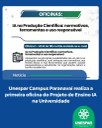 Unespar Campus Paranavaí realiza a primeira oficina do Projeto de Ensino IA na Unespar