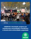 UNESPAR e Sociedade: projeto que transforma comunidade e fortalecem o vínculo entre universidade e população UNESPAR e Sociedade: projeto que transforma comunidade e fortalecem o vínculo entre universidade e população