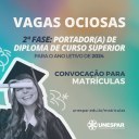 • Unespar publica edital e convoca para matrícula portadores(as) de diploma de curso superior aprovados(as) em processo seletivo