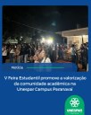 V Feira Estudantil promove a valorização da comunidade acadêmica na Unespar Campus de Paranavaí